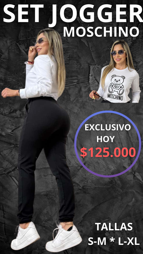 MOSCHINO JOGGER SET